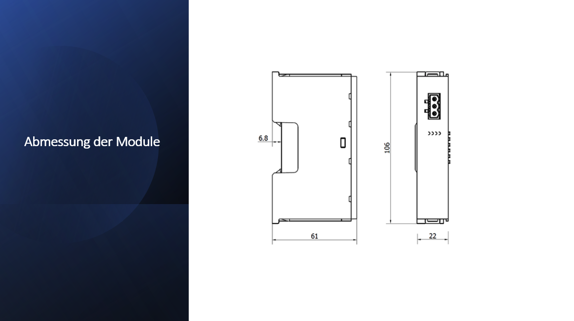 Solidot Buskoppler Ethernet/IP für XB6-Remote-I/O mit Netzteil und Abschlussdeckel Solidot Buskoppler Ethernet/IP für XB6-Remote-I/O mit Netzteil und Abschlussdeckel